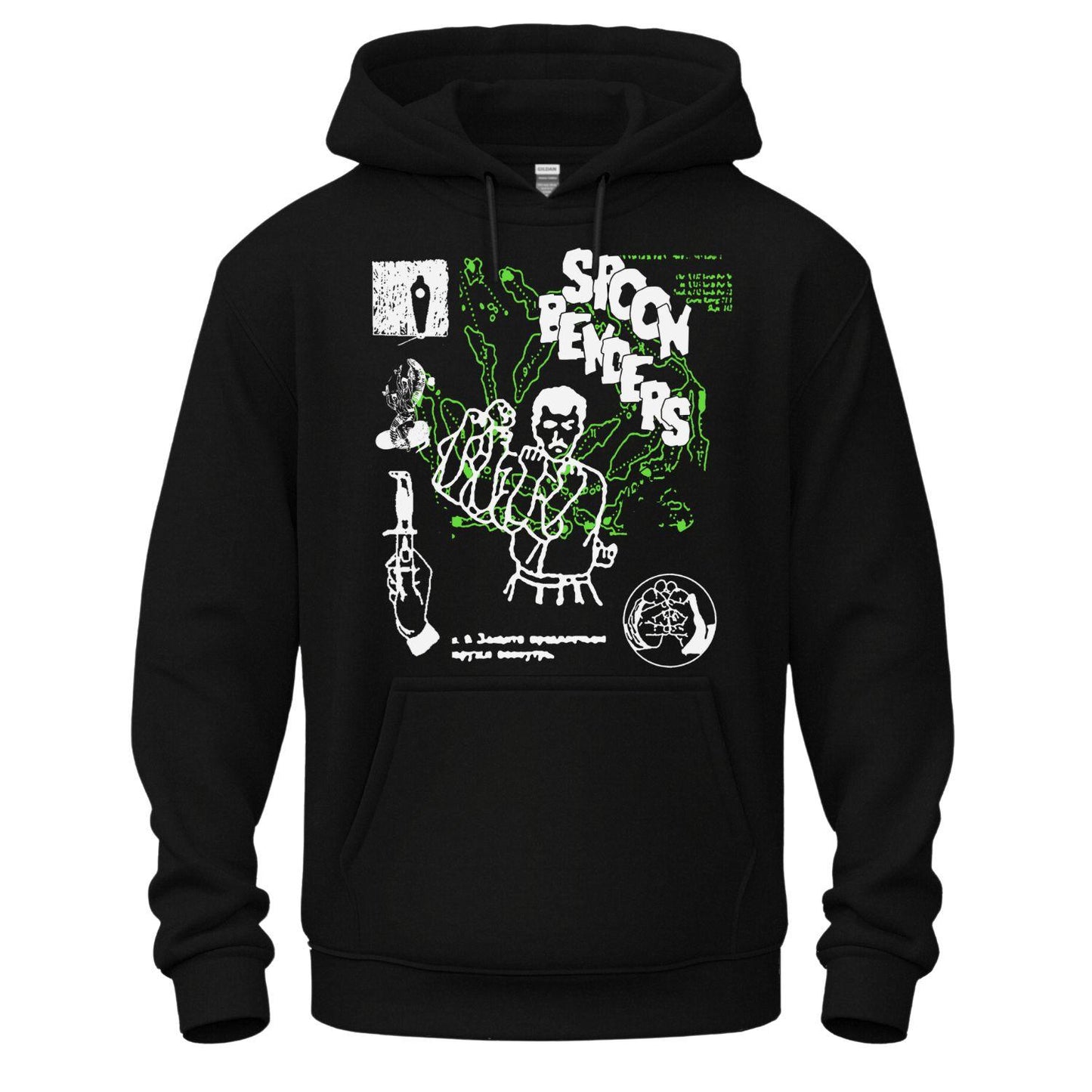 spoon benders hoodie black