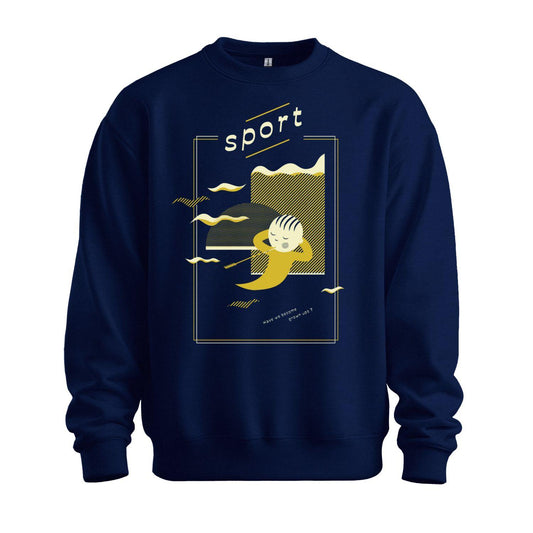 sport navy sweatshirt grownups