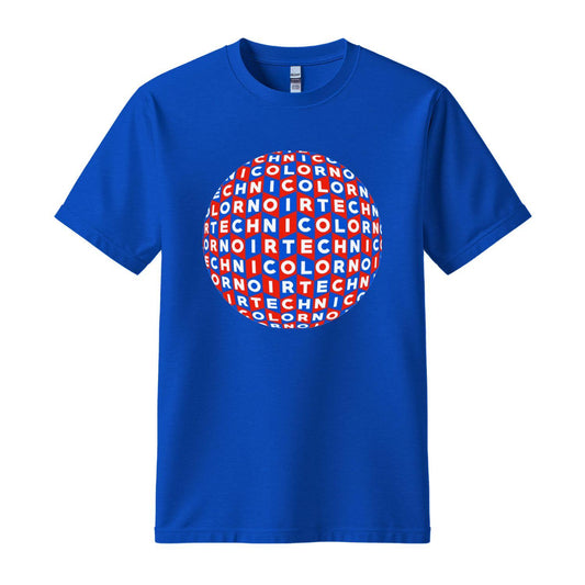 technicolor noir t-shirt blue