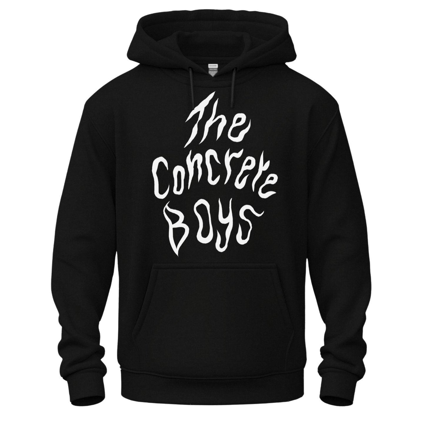 the concrete boys hoodie logo black