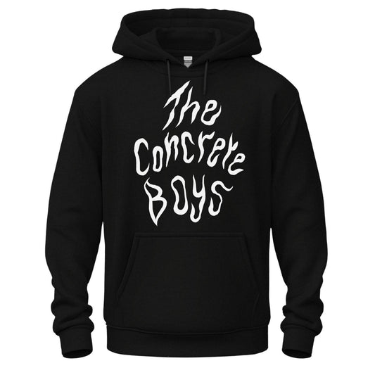 the concrete boys hoodie logo black