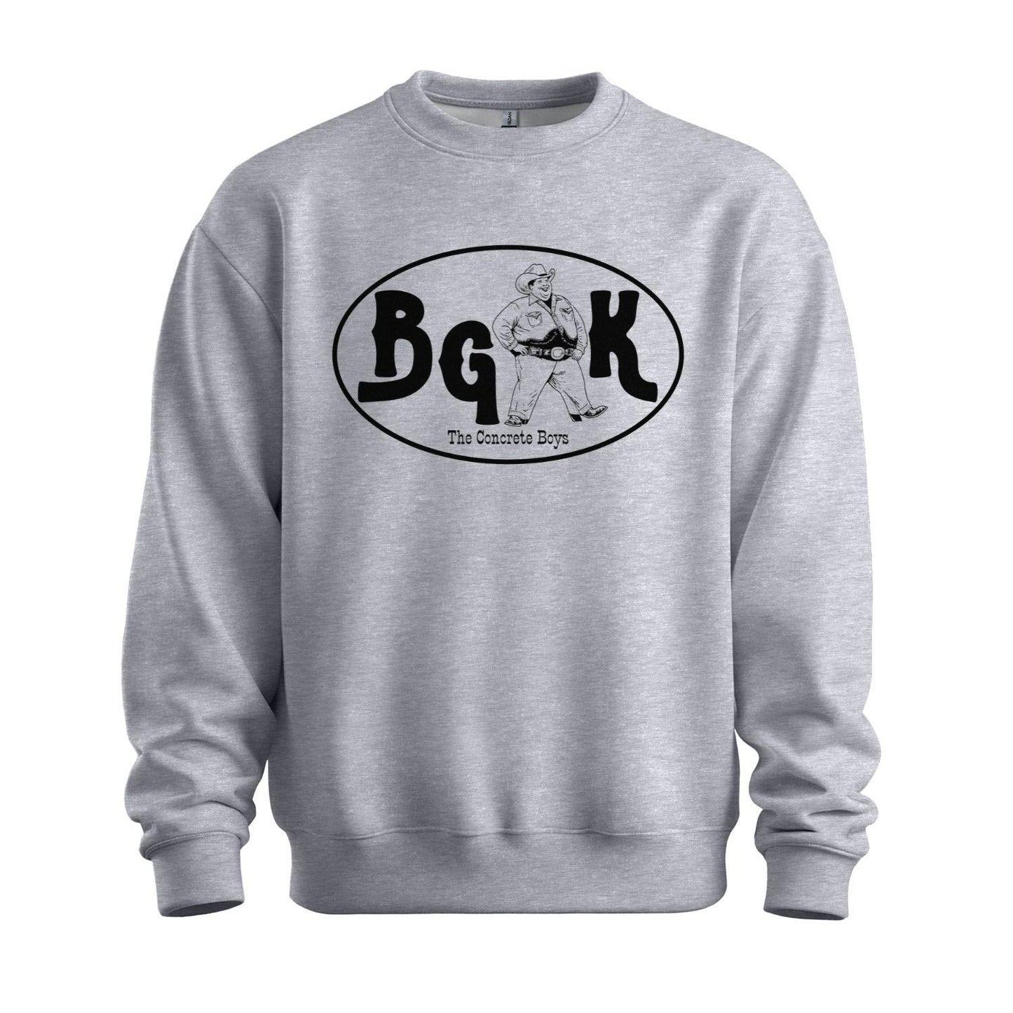 the concrete boys sweatshirt -ash grey bgk