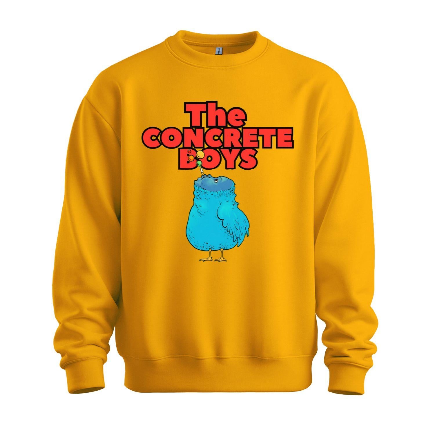 the concrete boys blue bird yellow