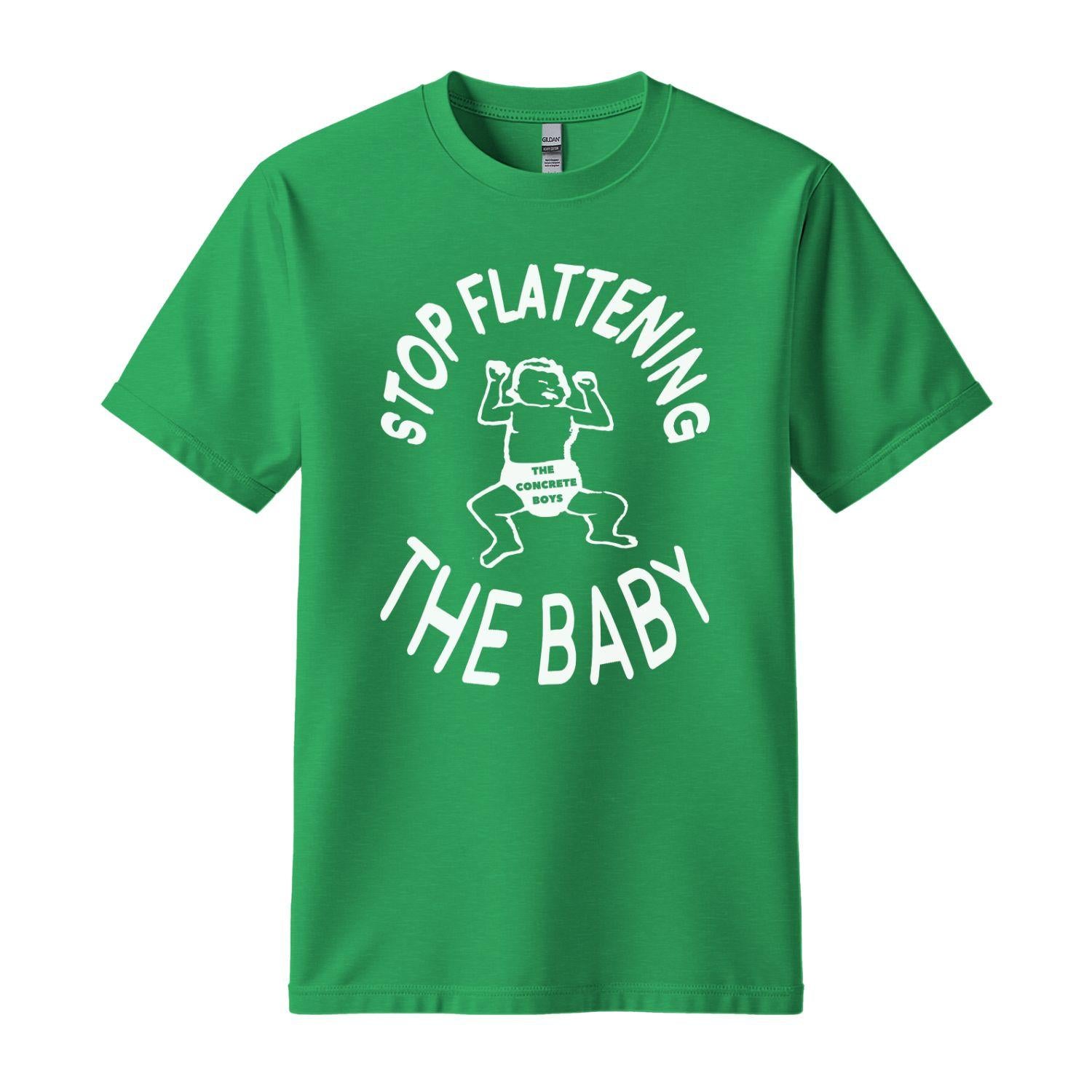 the concrete boys t-shirt baby green