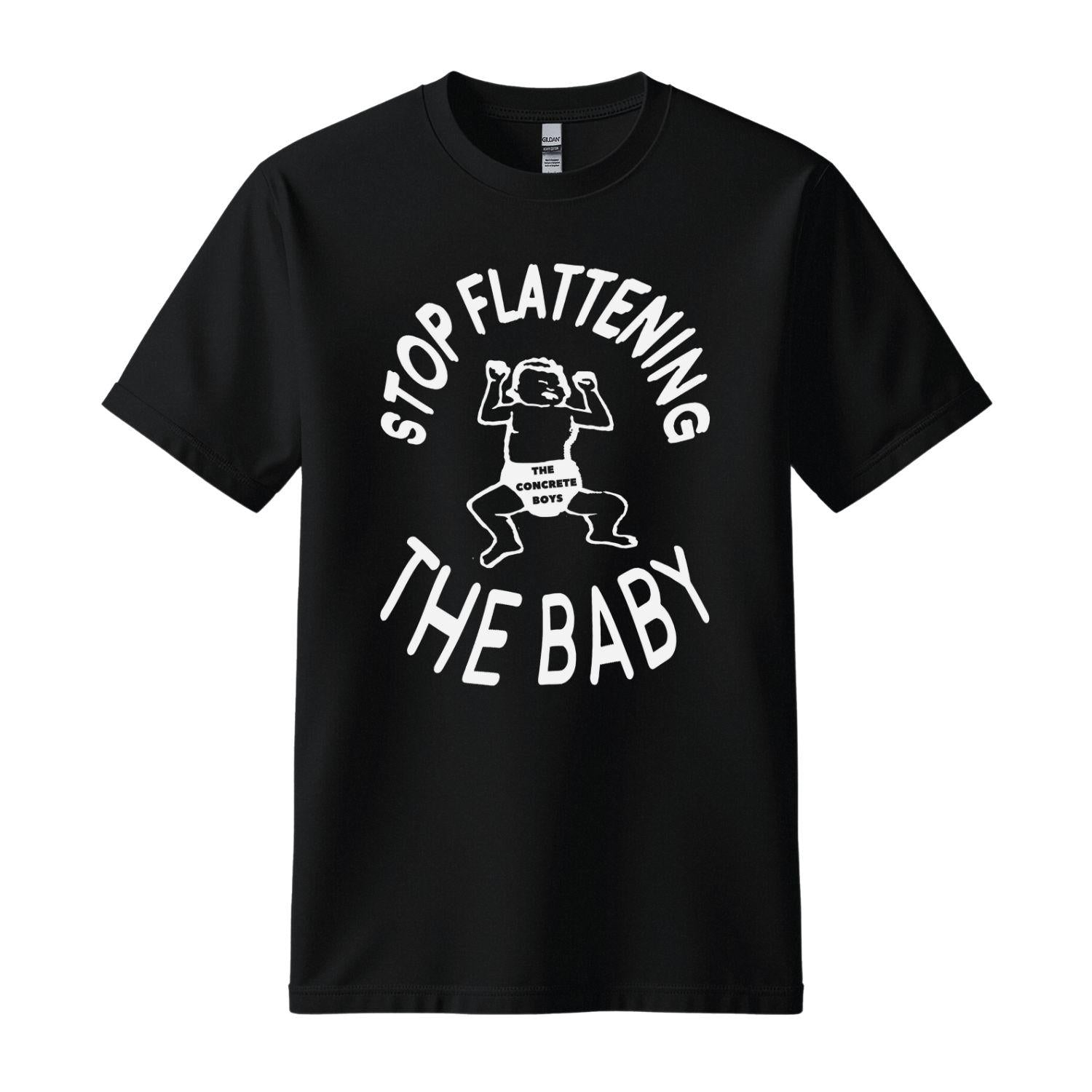 the concrete boys t-shirt baby black