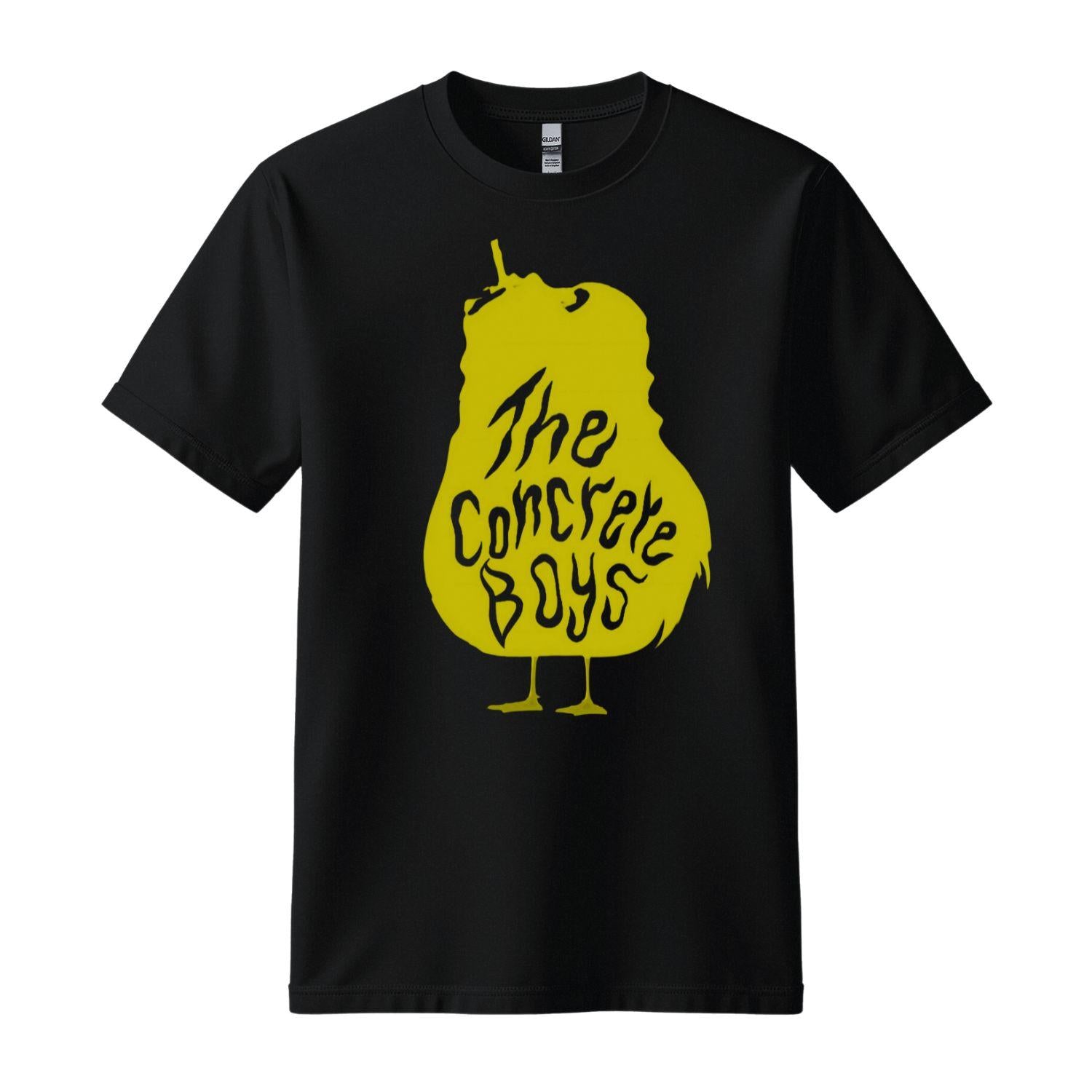 the concrete boys t-shirt yellow bird black