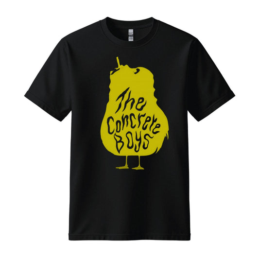 the concrete boys t-shirt yellow bird black