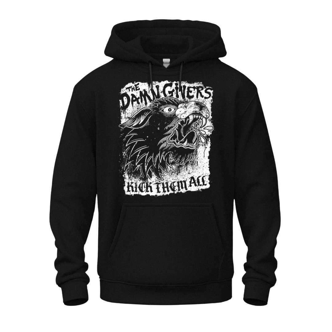 the damn givers black hoodie