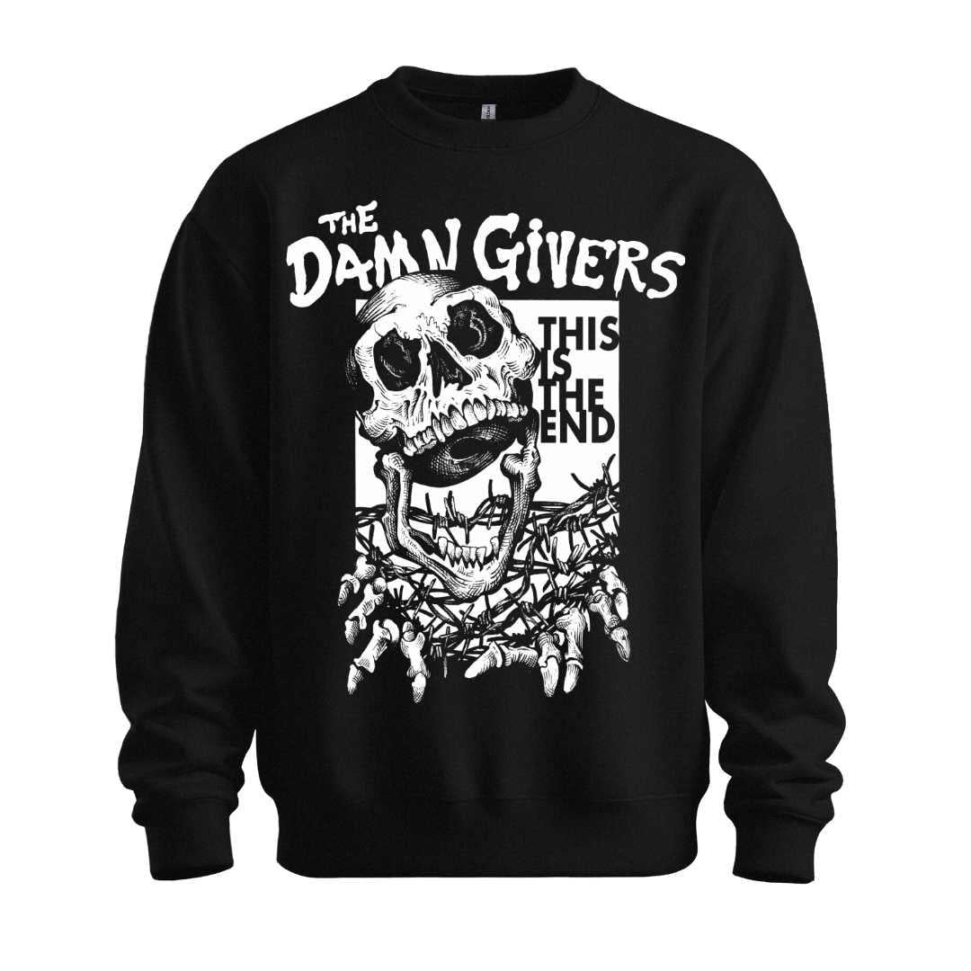 the damn givers black sweatshirt