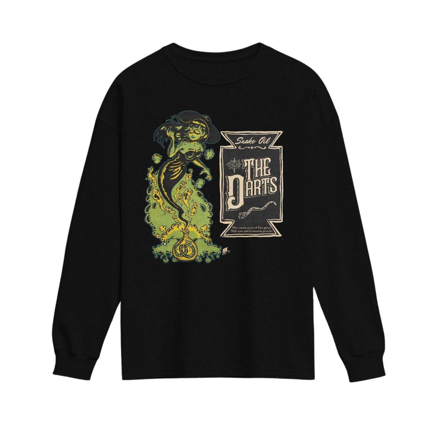 the darts long sleeve shirt snake oil