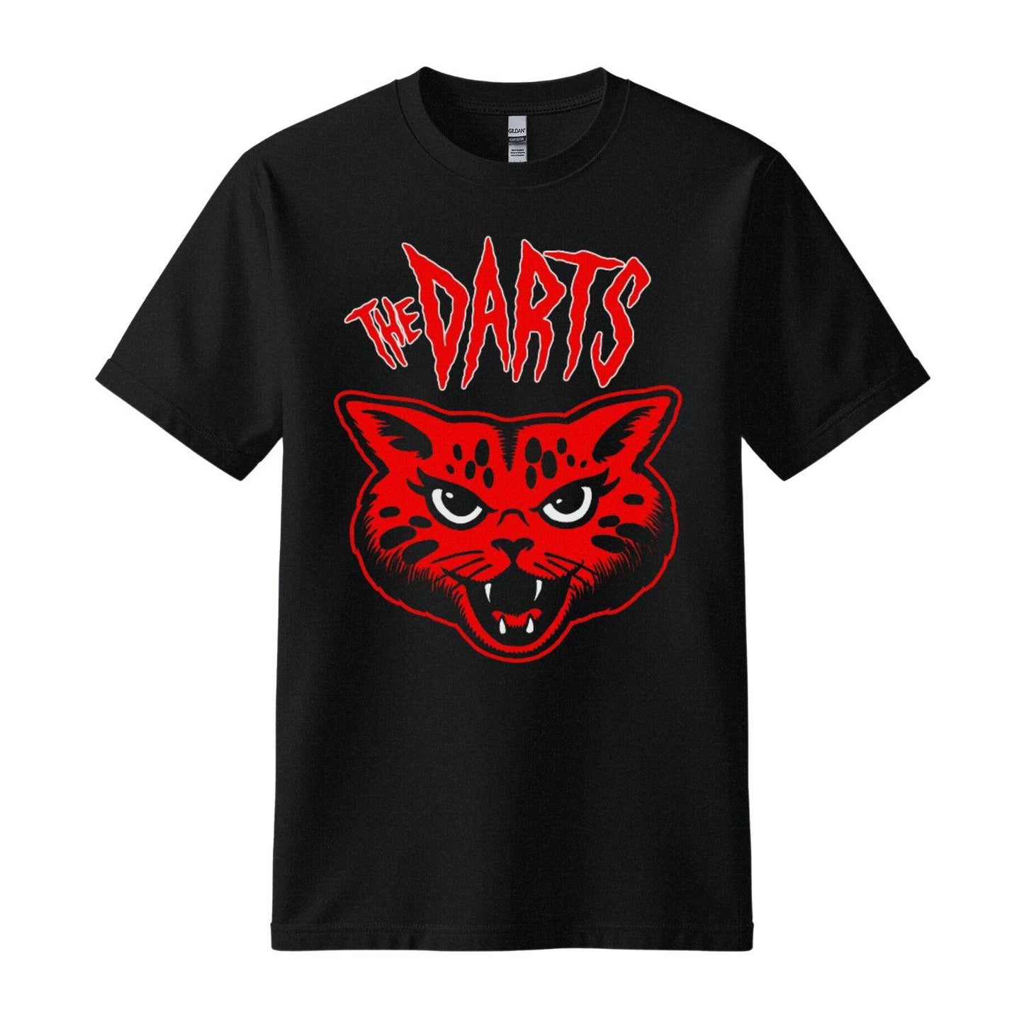 the darts cat t-shirt