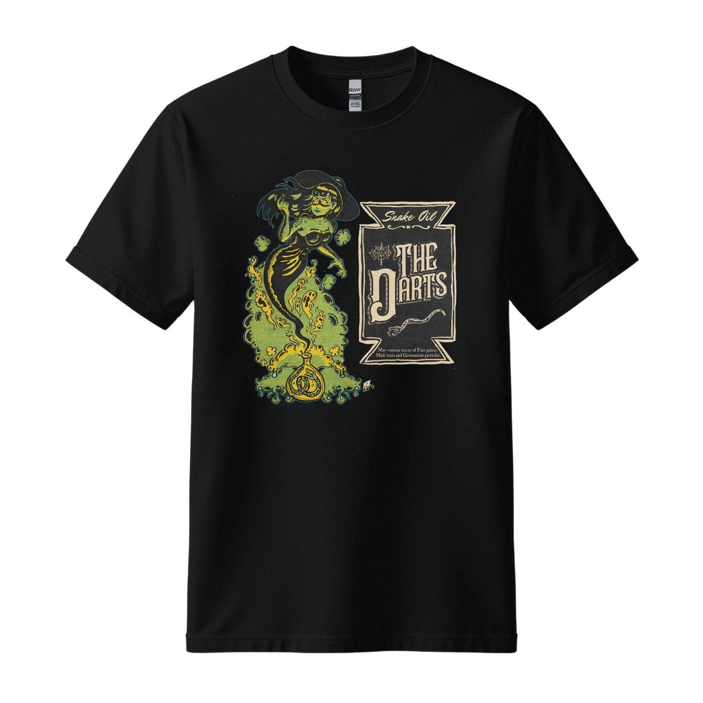 the darts t-shirt snake oil