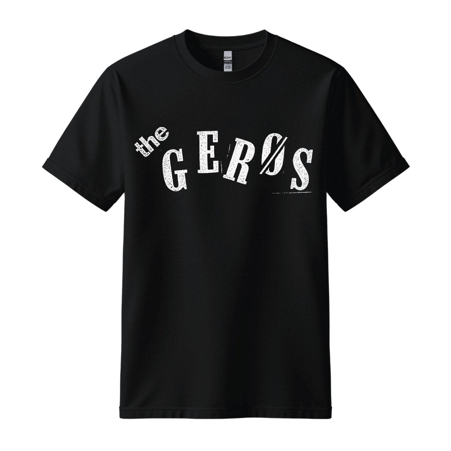 the geros logo black t-shirt