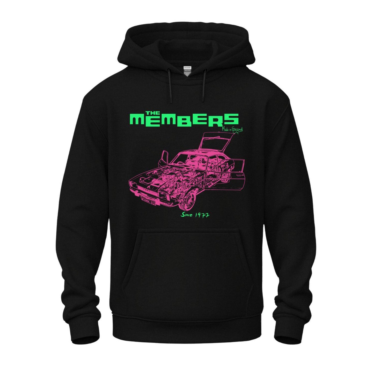 The Members 1977 punk legends hoodie