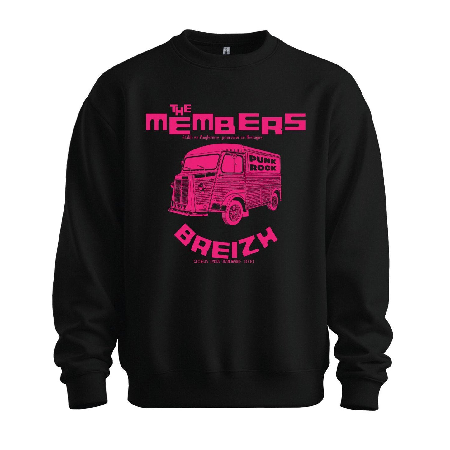 The Members Breizh black sweatshirt