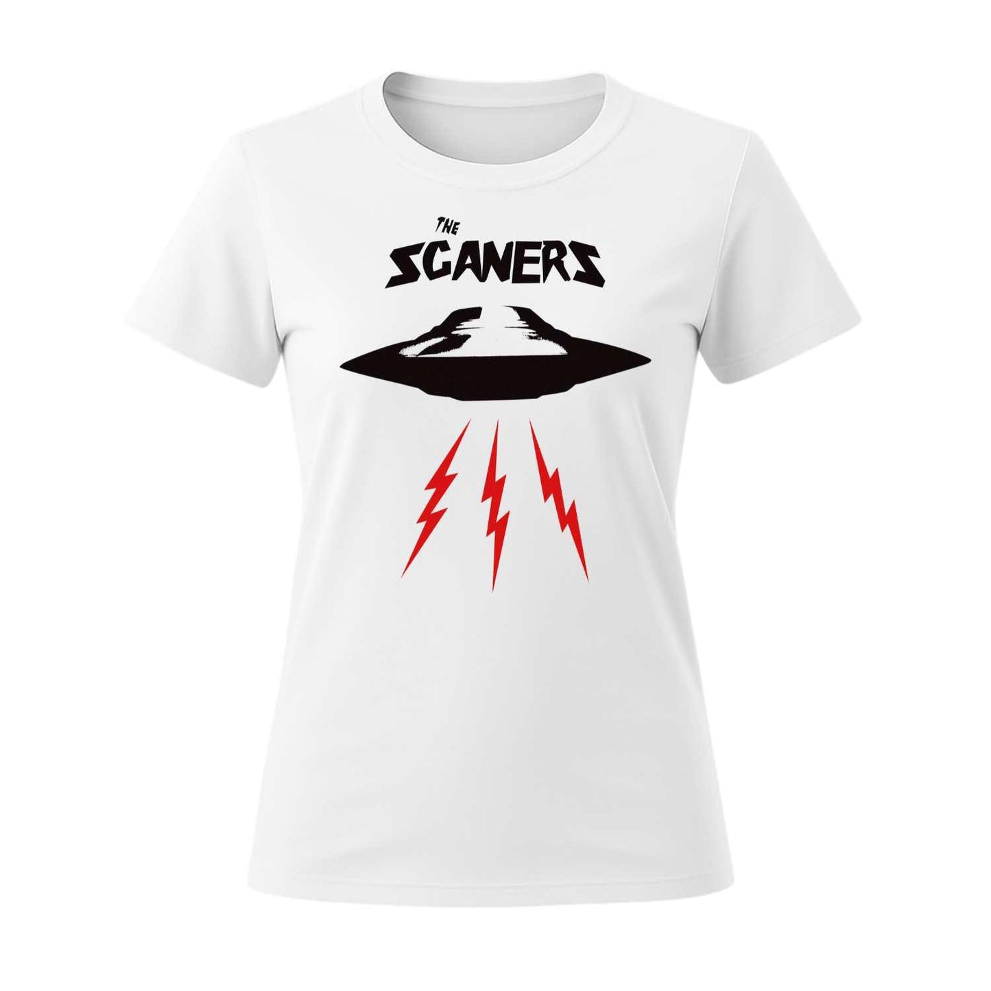 the scaners women's t-shirt ufo abduction