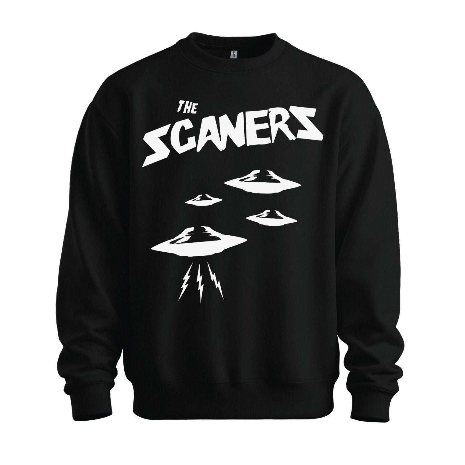 the scaners sweatshirt ufo black