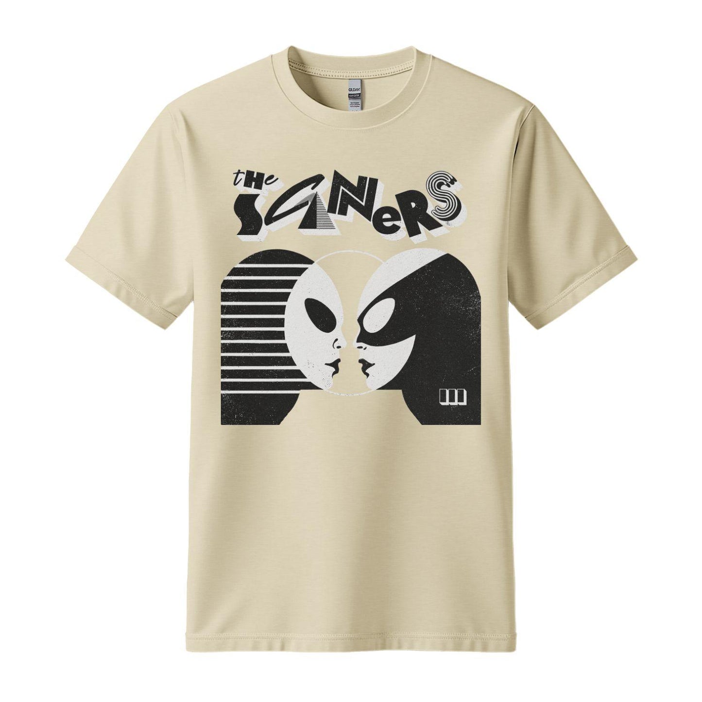 the scaners t-shirt alien sand