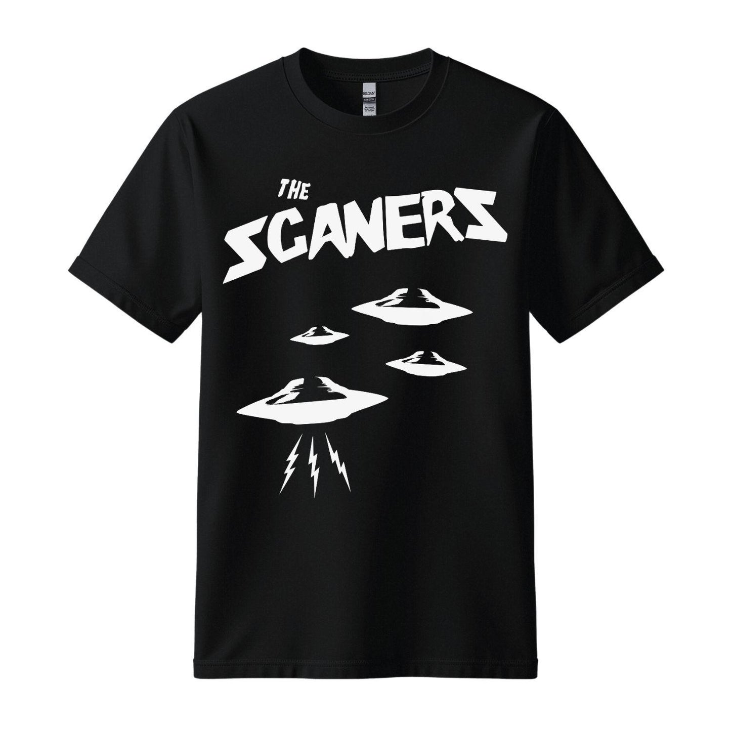 the scaners ufo t-shirt black
