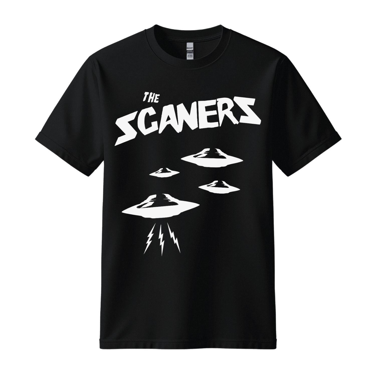the scaners ufo t-shirt black