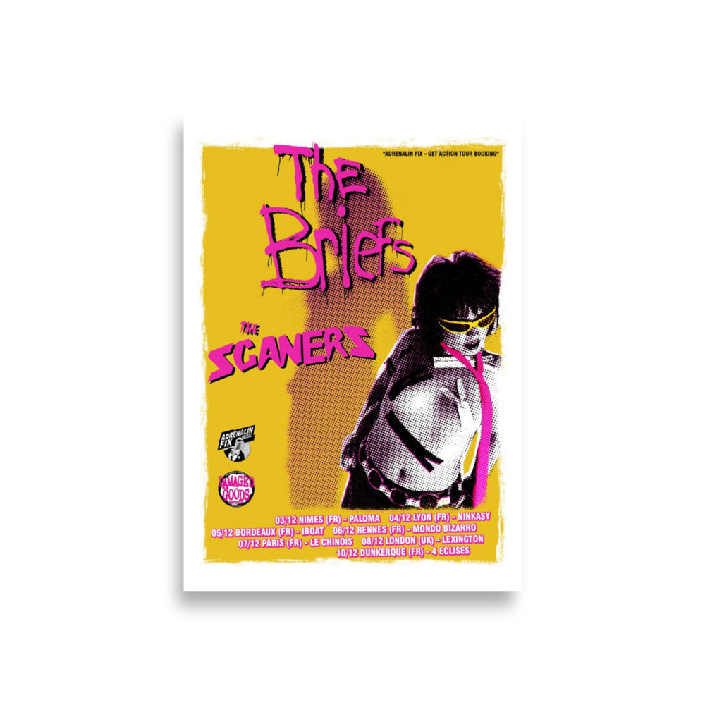 the briefs the scaners tour poster 2019