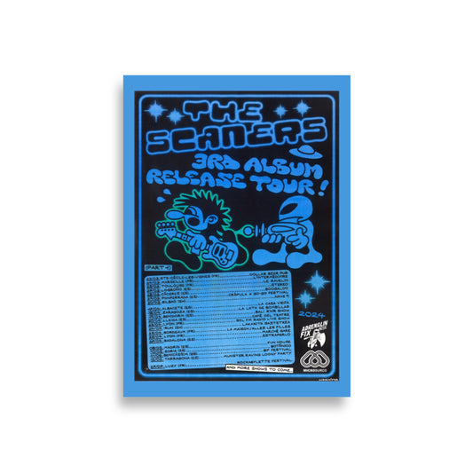 the scaners tour poster 2024