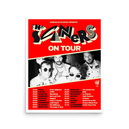 the scaners tour poster 2025
