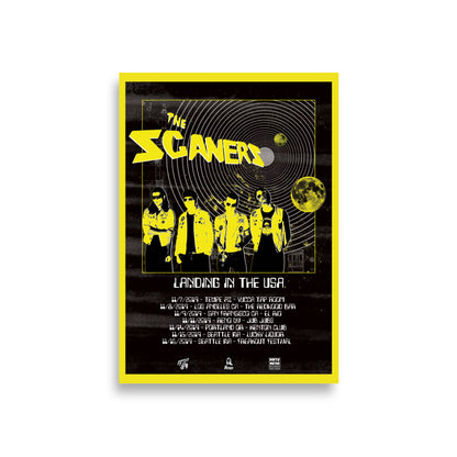 the scaners usa tour poster 