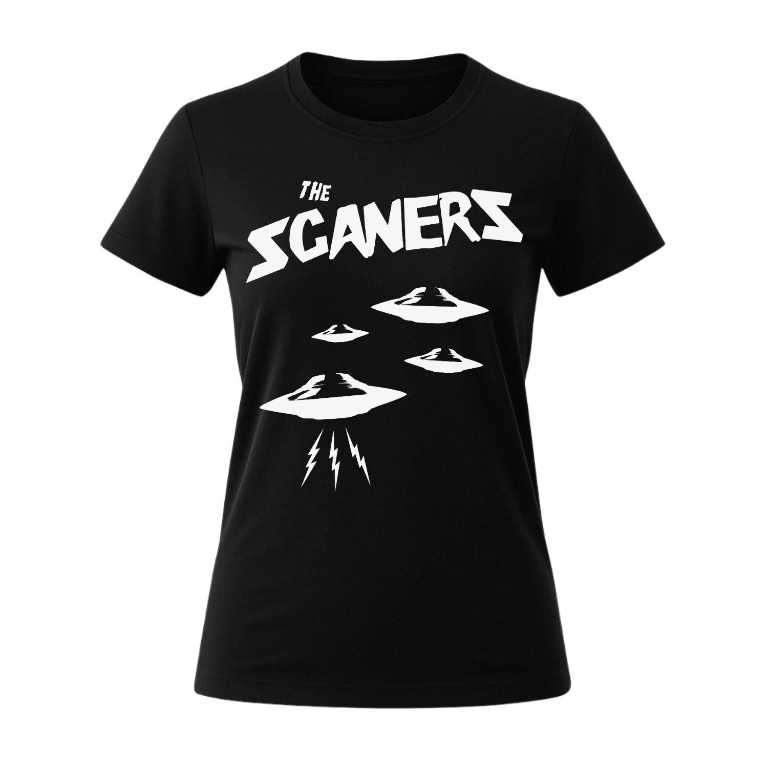 the scaners black ufo t-shirt