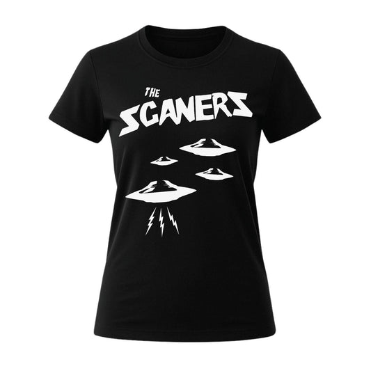 the scaners black ufo t-shirt
