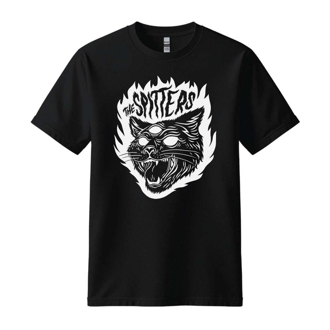 the spitters cat t-shirt