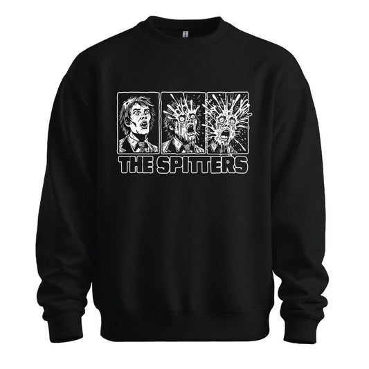 the spitters heads black sweatshirt