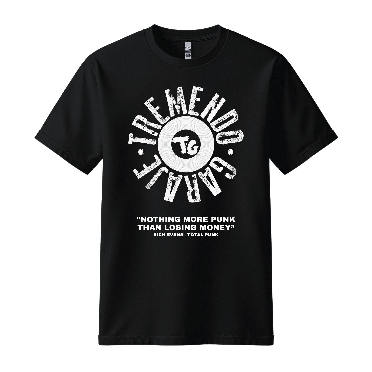 tremendo garaje black t-shirt 