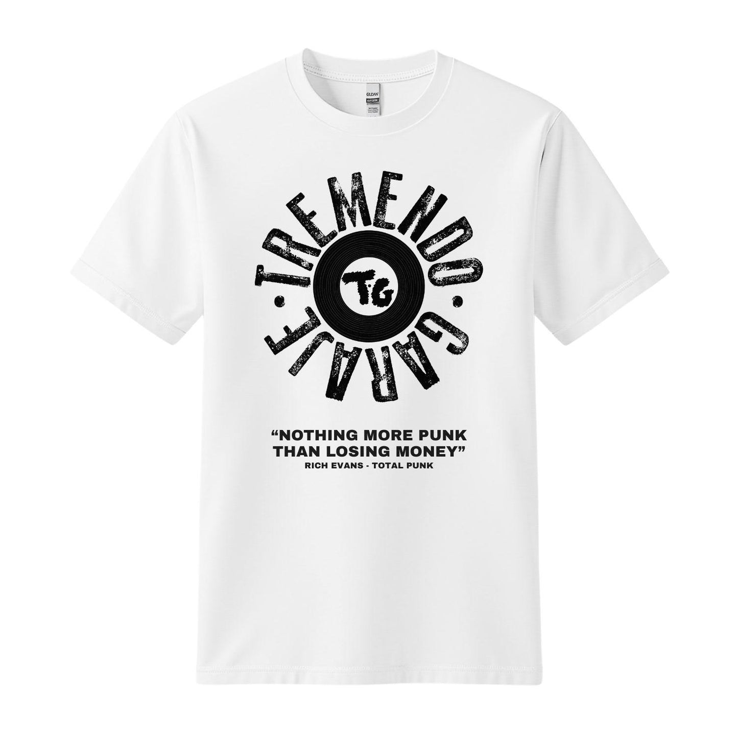 tremendo garaje white t-shirt