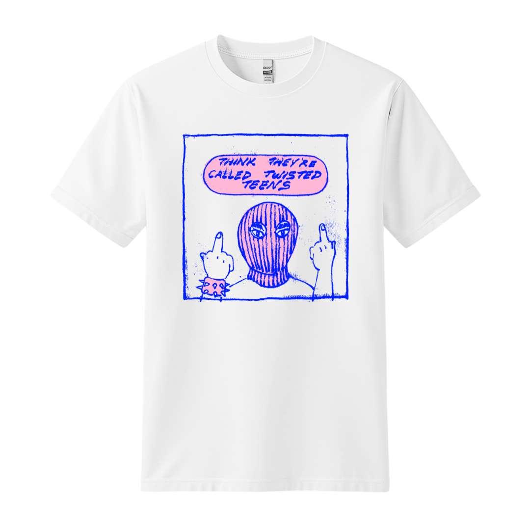 twisted teens think they're white t-shirt