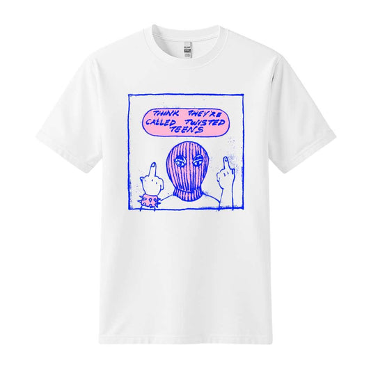 twisted teens think they're white t-shirt