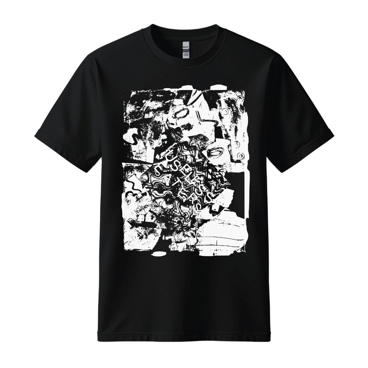 useless eaters t-shirt black white