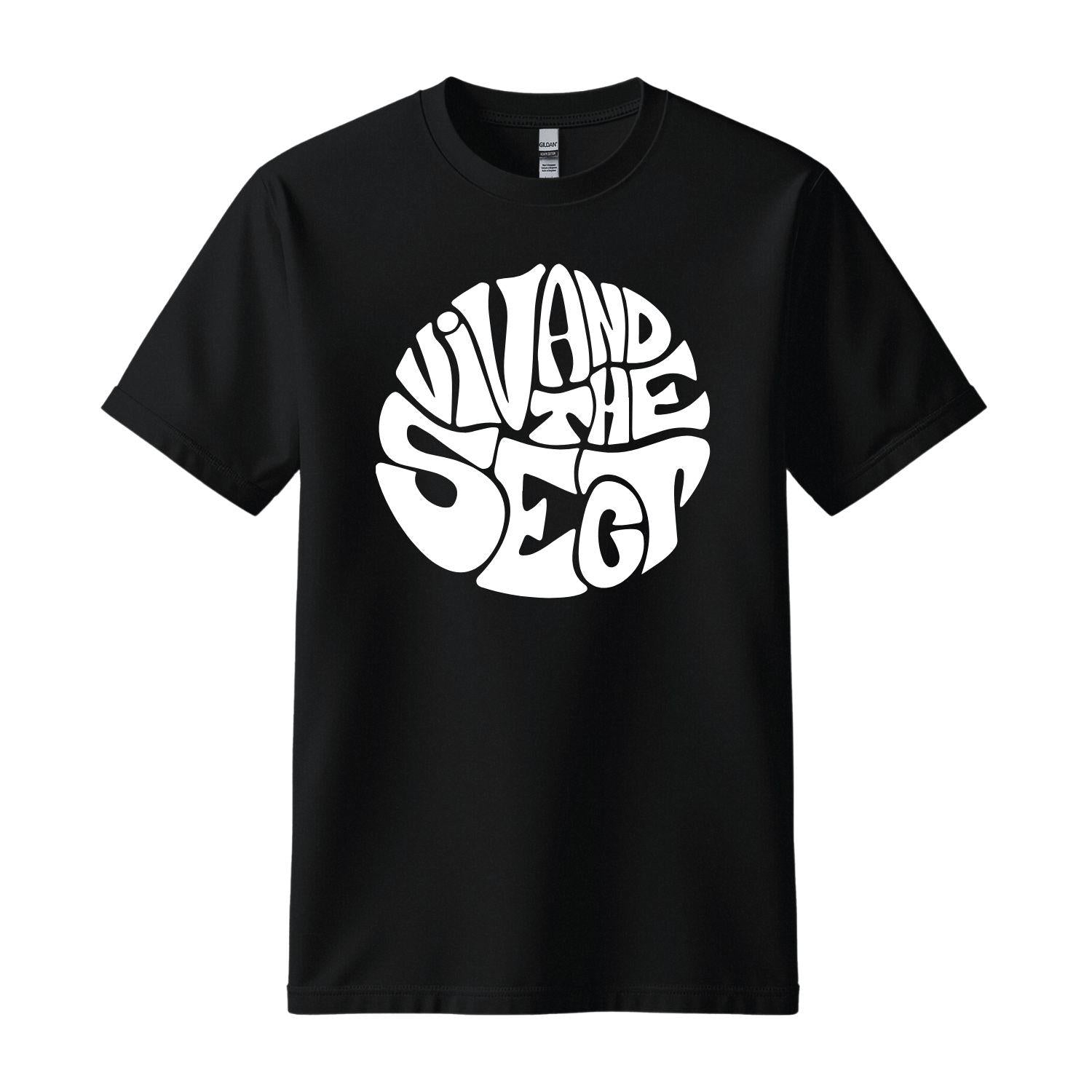 viv and the sect black t-shirt