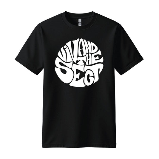 viv and the sect black t-shirt