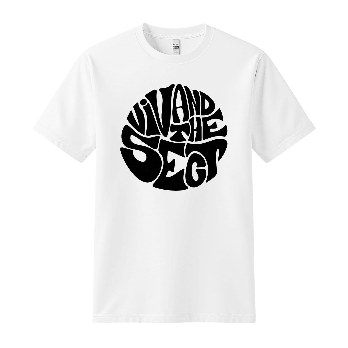 viv and the sect white t-shirt