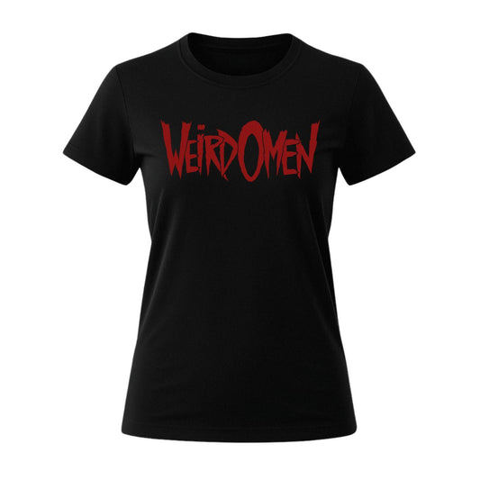 weird omen women t-shirt