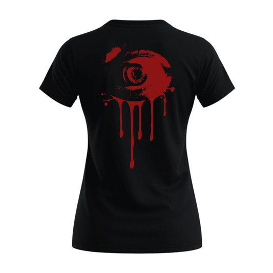 weird omen women t-shirt