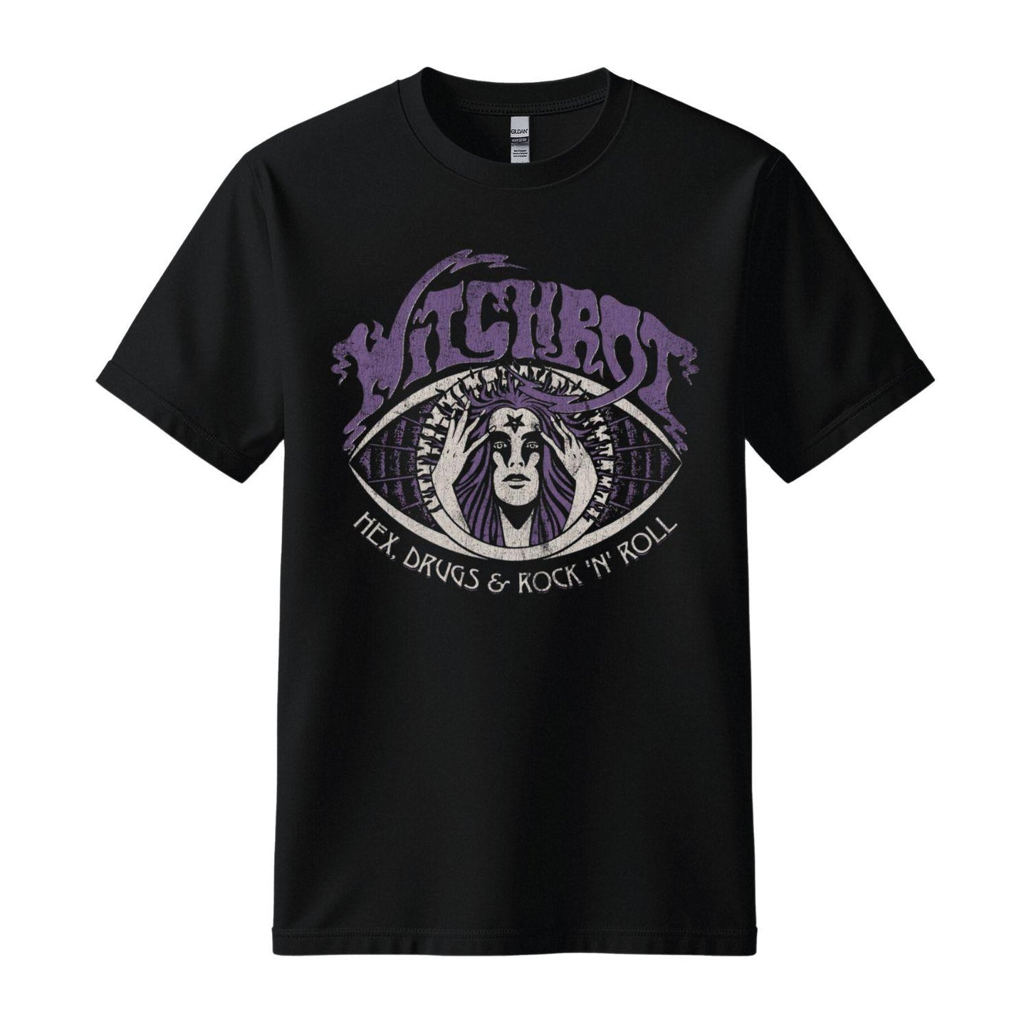 witchrot hex black t-shirt