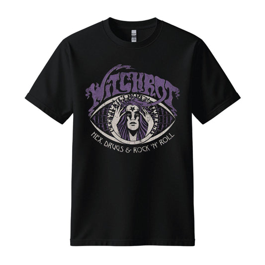 witchrot hex black t-shirt