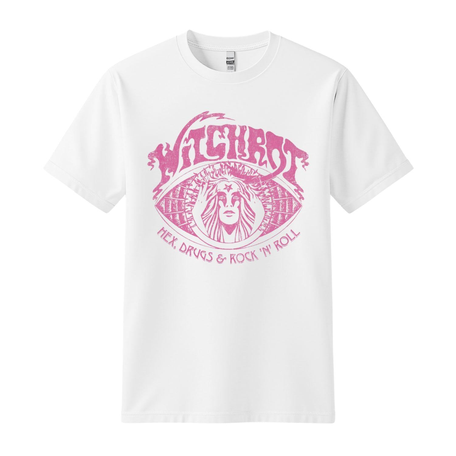witchrot hex white t-shirt