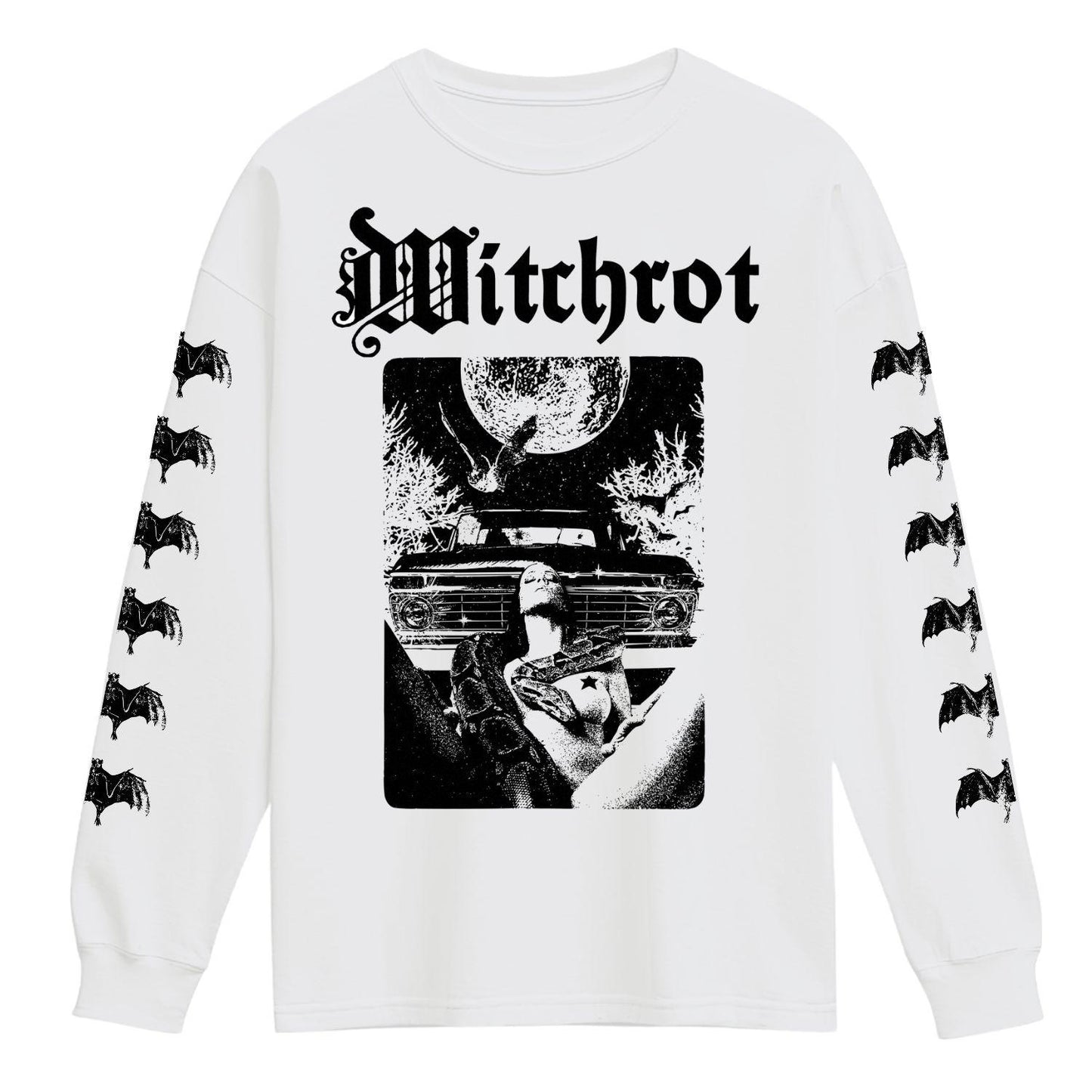 witch rot snake long sleeve shirt