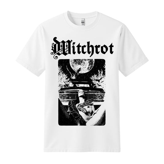 witchrot snake white t-shirt
