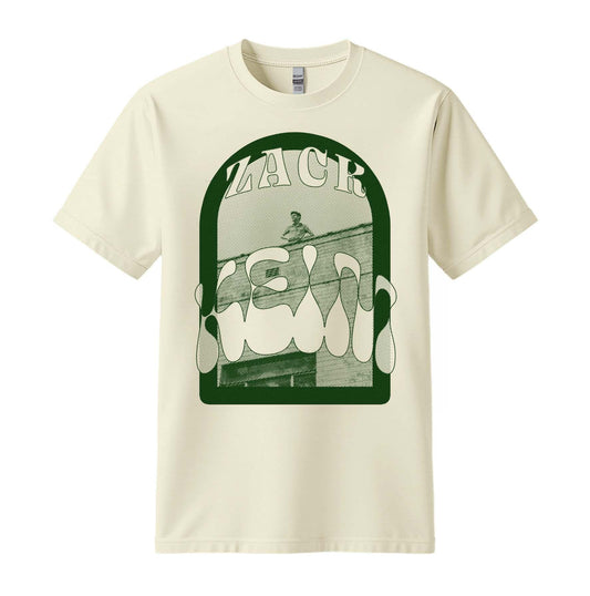 zack keim vintage natural t-shirt